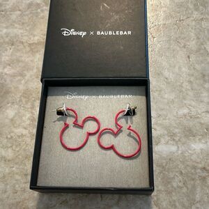 DISNEY BAUBLE BAR Mickey Earrings NWT